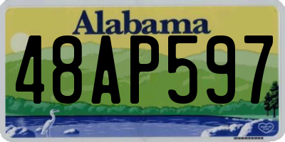 AL license plate 48AP597