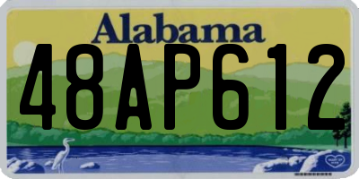 AL license plate 48AP612