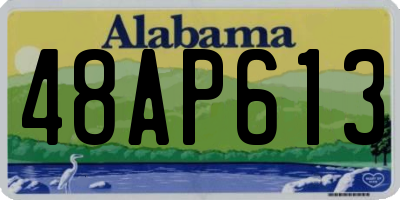 AL license plate 48AP613