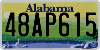 AL license plate 48AP615