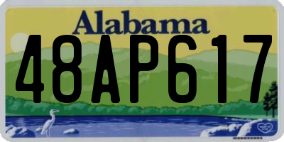 AL license plate 48AP617