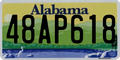 AL license plate 48AP618