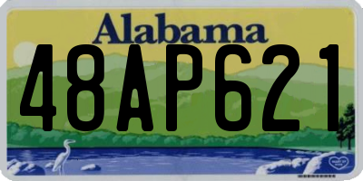 AL license plate 48AP621