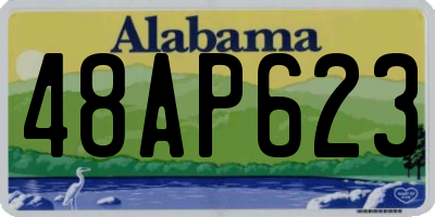 AL license plate 48AP623