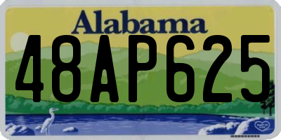AL license plate 48AP625