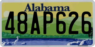 AL license plate 48AP626