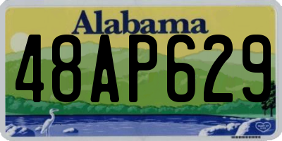 AL license plate 48AP629