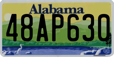 AL license plate 48AP630