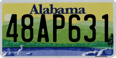 AL license plate 48AP631