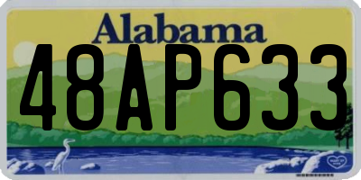 AL license plate 48AP633