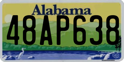 AL license plate 48AP638