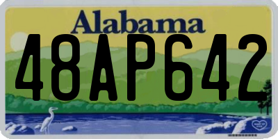 AL license plate 48AP642
