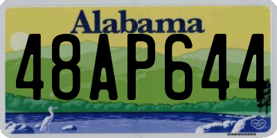 AL license plate 48AP644