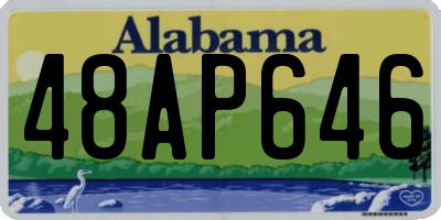 AL license plate 48AP646