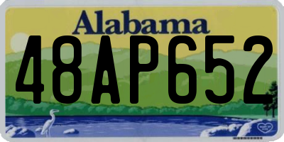 AL license plate 48AP652