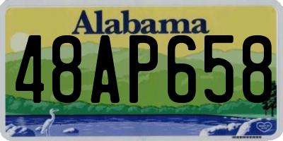 AL license plate 48AP658