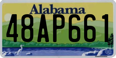 AL license plate 48AP661