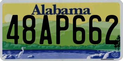 AL license plate 48AP662