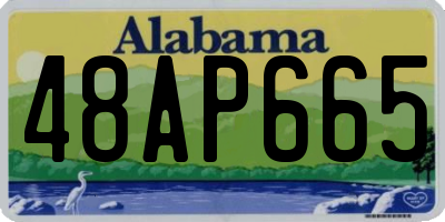 AL license plate 48AP665