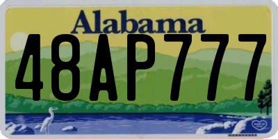 AL license plate 48AP777