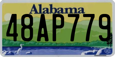 AL license plate 48AP779