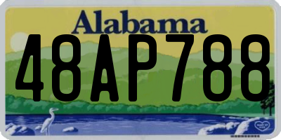 AL license plate 48AP788