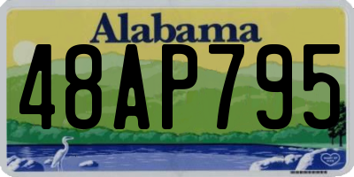AL license plate 48AP795