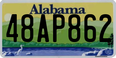AL license plate 48AP862