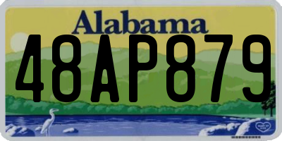 AL license plate 48AP879