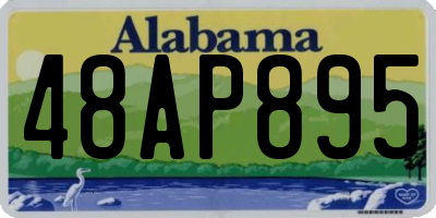 AL license plate 48AP895
