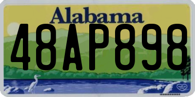 AL license plate 48AP898