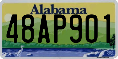 AL license plate 48AP901