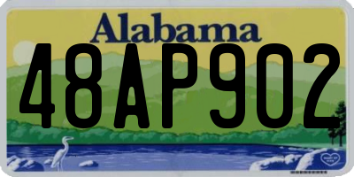 AL license plate 48AP902