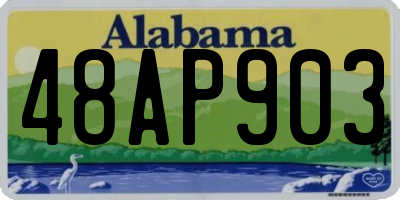 AL license plate 48AP903