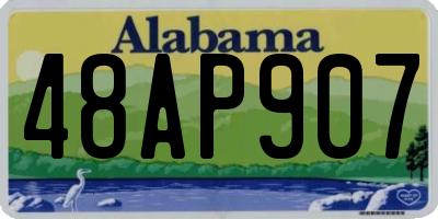 AL license plate 48AP907