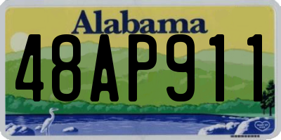 AL license plate 48AP911