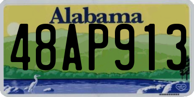 AL license plate 48AP913