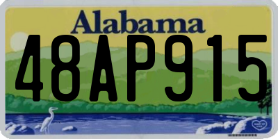 AL license plate 48AP915