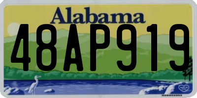 AL license plate 48AP919