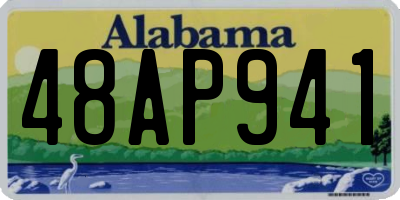 AL license plate 48AP941