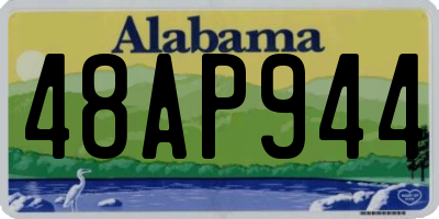 AL license plate 48AP944