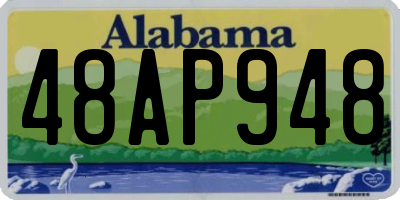 AL license plate 48AP948