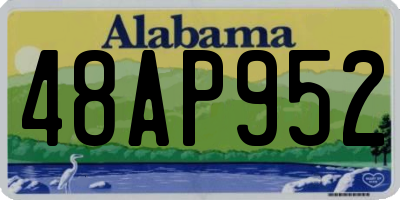 AL license plate 48AP952