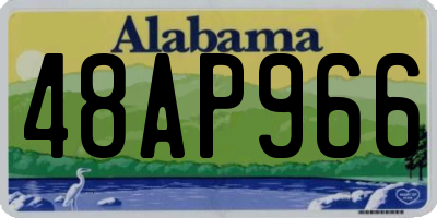 AL license plate 48AP966