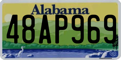 AL license plate 48AP969