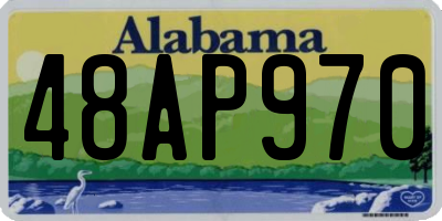 AL license plate 48AP970