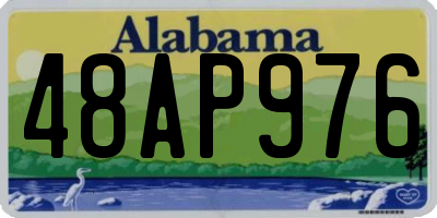 AL license plate 48AP976