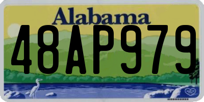 AL license plate 48AP979