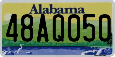AL license plate 48AQ050