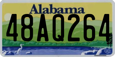 AL license plate 48AQ264